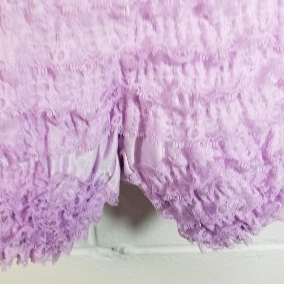Vtg lilac purple ruffle square dance shorts bloomers pettipants sissy - Picture 4 of 10